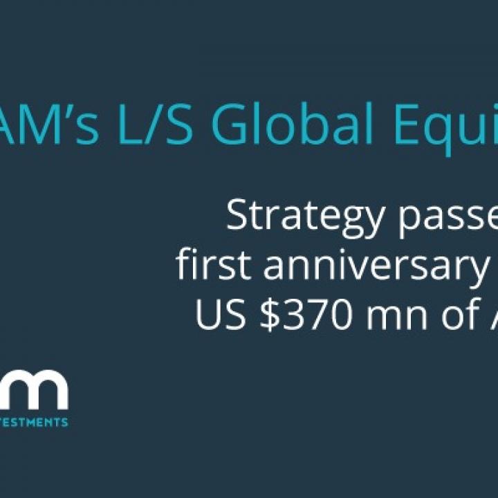 RAM’s Long/Short Global Equities Strategy passes its first anniversary with US $370* mn of AUM