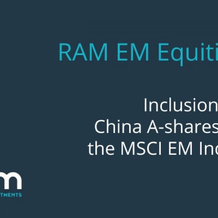 Inclusion of China A-shares in the MSCI EM Index