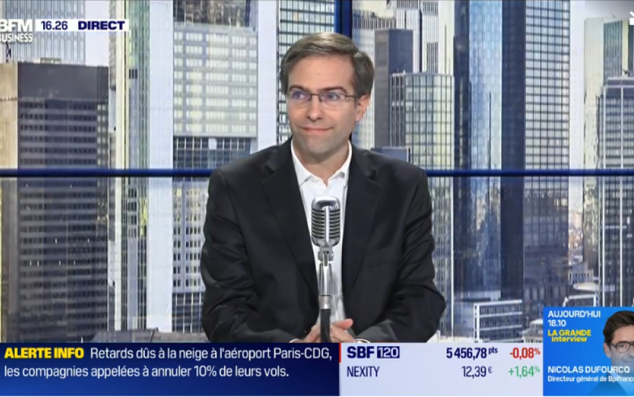 Emmanuel Hauptmann dans BFM Bourse Emmanuel Hauptmann dans BFM Bourse